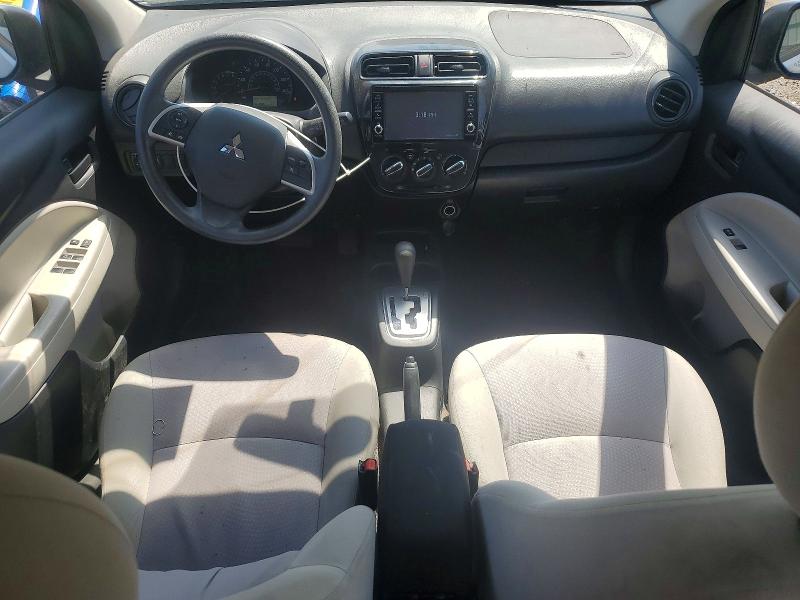 2019 Mitsubishi Mirage VIN ML32F3FJ7KHF09554 COPART salvage auction — FRONT END, Md - Cert Of Salvage < 75% Damage, sold $1,800 on 2026-07-06 (photo 8)