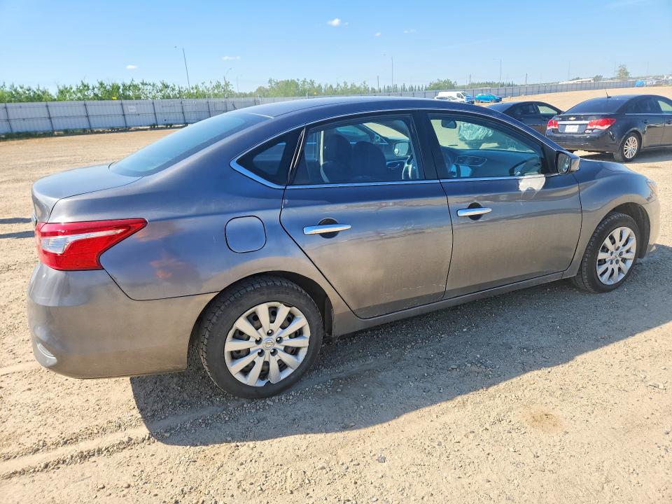 2017 Nissan Sentra VIN 3N1AB7AP1HL659001 COPART salvage auction — SIDE, Ab - Bos - Rebuilt, sold $2,100 on 2026-07-09 (photo 3)