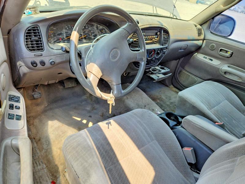 2001 Toyota Tundra VIN 5TBBT44141S140148 COPART salvage auction — MINOR DENT/SCRATCHES, Hi - Certificate Of Title, sold $1,450 on 2026-07-07 (photo 8)