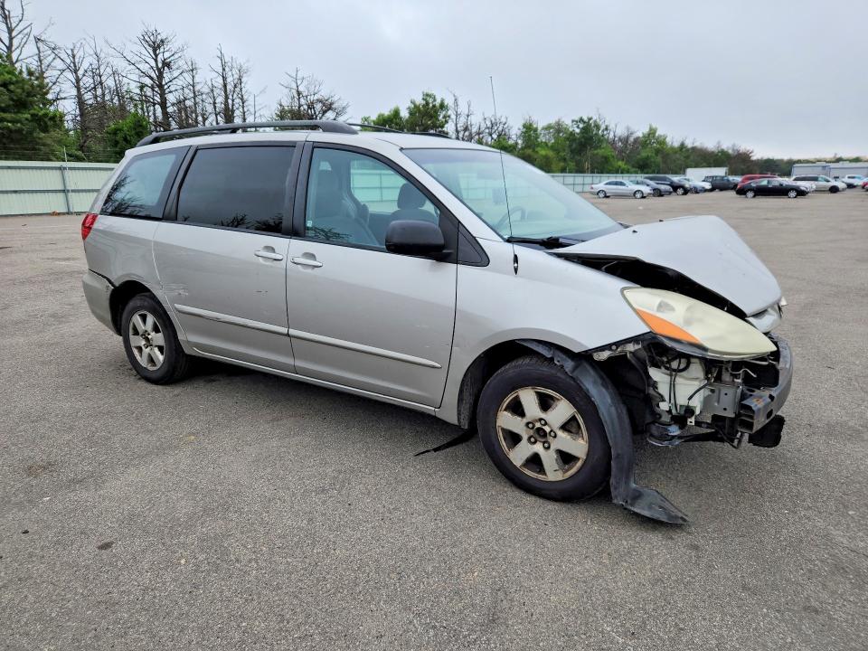 2006 Toyota Sienna VIN 5TDZA23C16S462403 COPART salvage auction — FRONT END, NY - MV-907A SALVAGE CERTIFICATE, sold $900 on 2026-07-20 (photo 4)