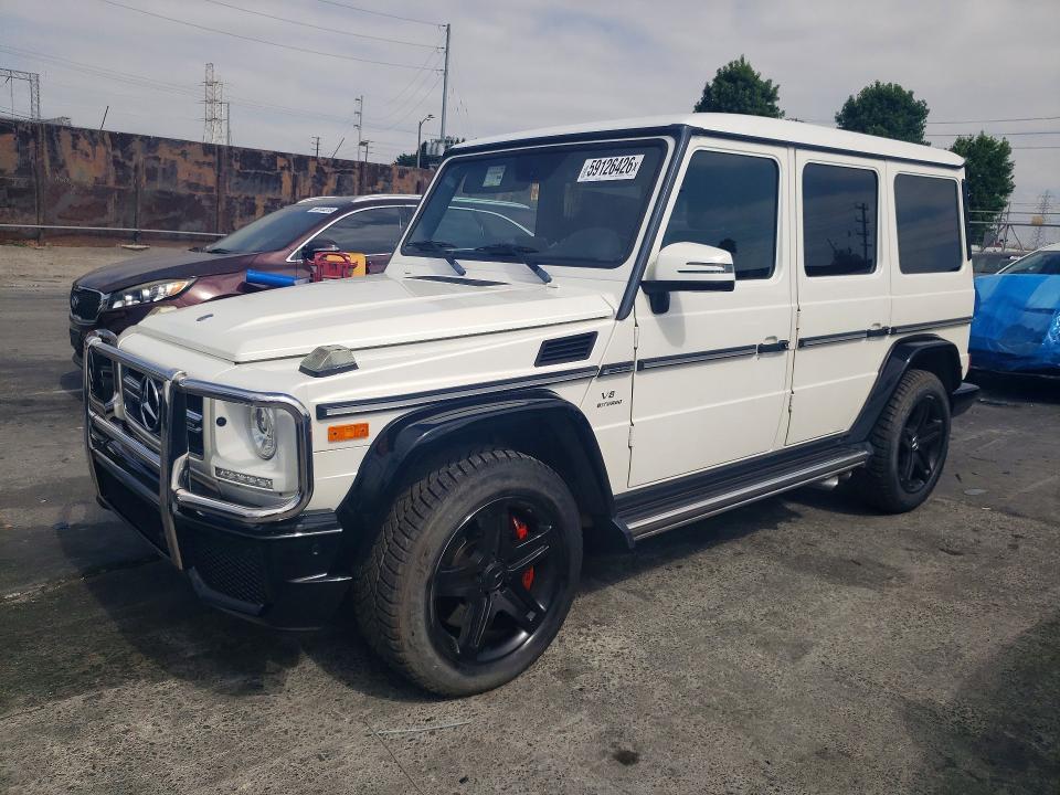 2018 Mercedes-benz G-klasse amg 6x6 VIN WDCYC7DH8JX285469 COPART salvage auction — MINOR DENT/SCRATCHES, Ca - Salvage Certificate (P), sold $47,250 on 2026-07-29 (photo 1)