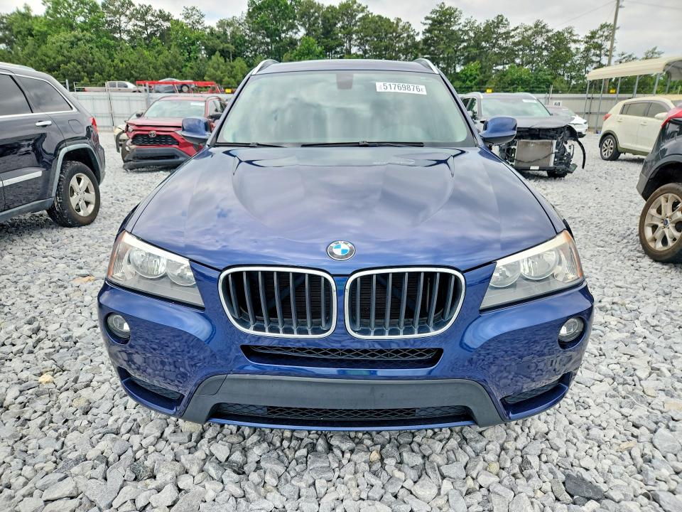 2013 BMW X3 VIN 5UXWX9C5XD0A11970 COPART salvage auction — SIDE, Ga - Cert Of Title-Salvage, sold $2,150 on 2026-07-28 (photo 5)