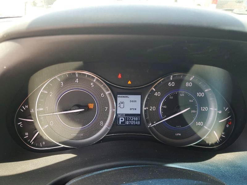 2012 Infiniti Qx56 VIN JN8AZ2NE8C9018499 COPART salvage auction — MECHANICAL, IL - CERTIFICATE OF TITLE, sold $1,050 on 2026-07-20 (photo 9)