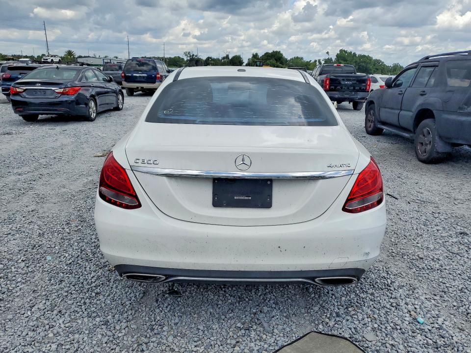 2016 Mercedes-benz C-klasse VIN 55SWF4KBXGU130974 COPART salvage auction — MINOR DENT/SCRATCHES, Fl - Certificate Of Title, sold $4,400 on 2026-07-09 (photo 6)