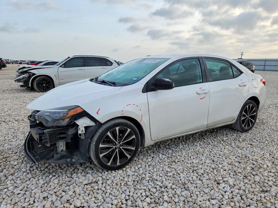 2017 Toyota Corolla VIN 2T1BURHE1HC932596 COPART salvage auction — FRONT END, Tx - Salvage Vehicle Title, sold $2,450 on 2026-07-02 (photo 1)