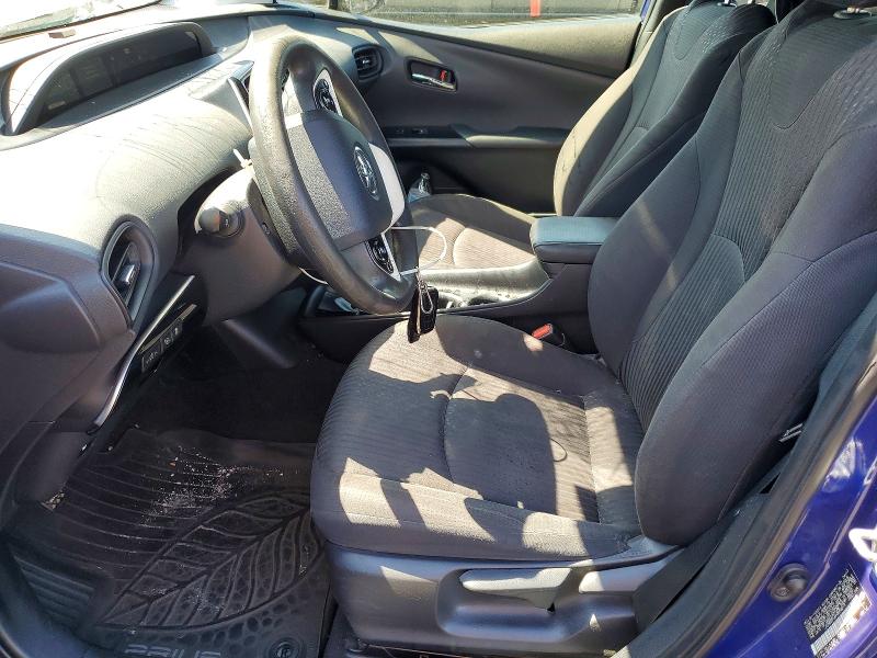 2017 Toyota Prius VIN JTDKBRFU6H3558219 COPART salvage auction — FRONT END, CA - SALVAGE CERTIFICATE, sold $2,100 on 2026-07-13 (photo 7)