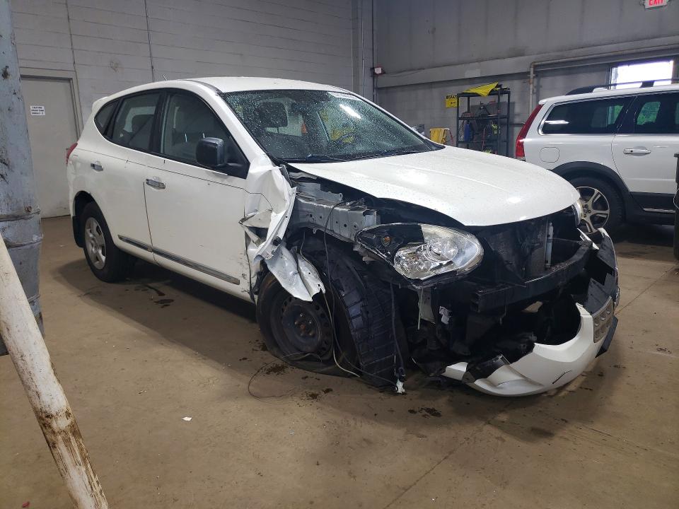 2011 Nissan Rogue VIN JN8AS5MV0BW300417 COPART salvage auction — FRONT END, CT - CERT OF TITLE-SALVAGE, sold $450 on 2026-07-28 (photo 4)