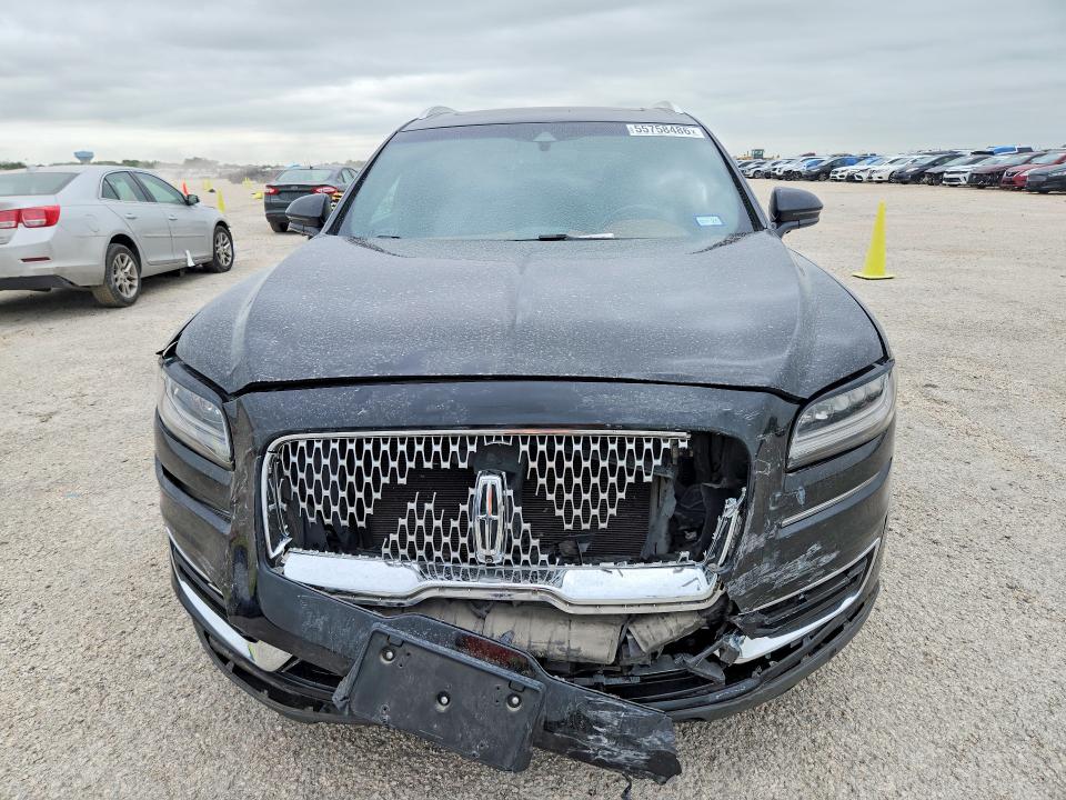 2019 Lincoln VIN 2LMPJ9JP2KBL41462 COPART salvage auction — FRONT END, Tx - Salvage Vehicle Title, sold $6,400 on 2026-07-02 (photo 5)