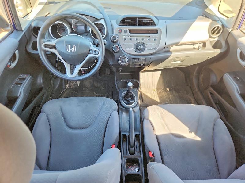 2013 Honda Fit VIN JHMGE8G37DC019629 COPART salvage auction — FRONT END, Il - Salvage Certificate, sold $950 on 2026-07-14 (photo 8)