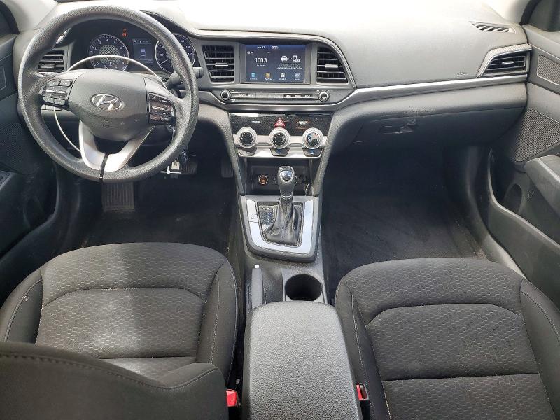 2019 Hyundai Elantra VIN KMHD84LFXKU874901 COPART salvage auction — HAIL, Ia - Cert Of Title-Salvage Title, sold $950 on 2026-07-24 (photo 8)