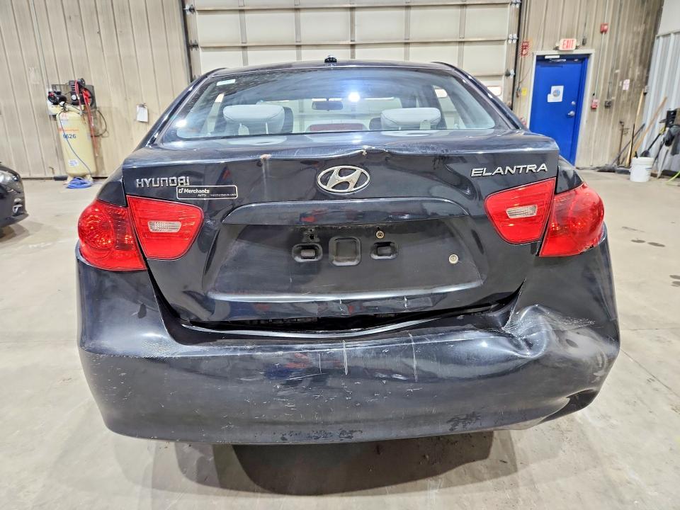 2008 Hyundai Elantra VIN KMHDU46D48U489154 COPART salvage auction — REAR END, Nh - Cert Of Title-Salvage, sold $90 on 2026-07-28 (photo 6)