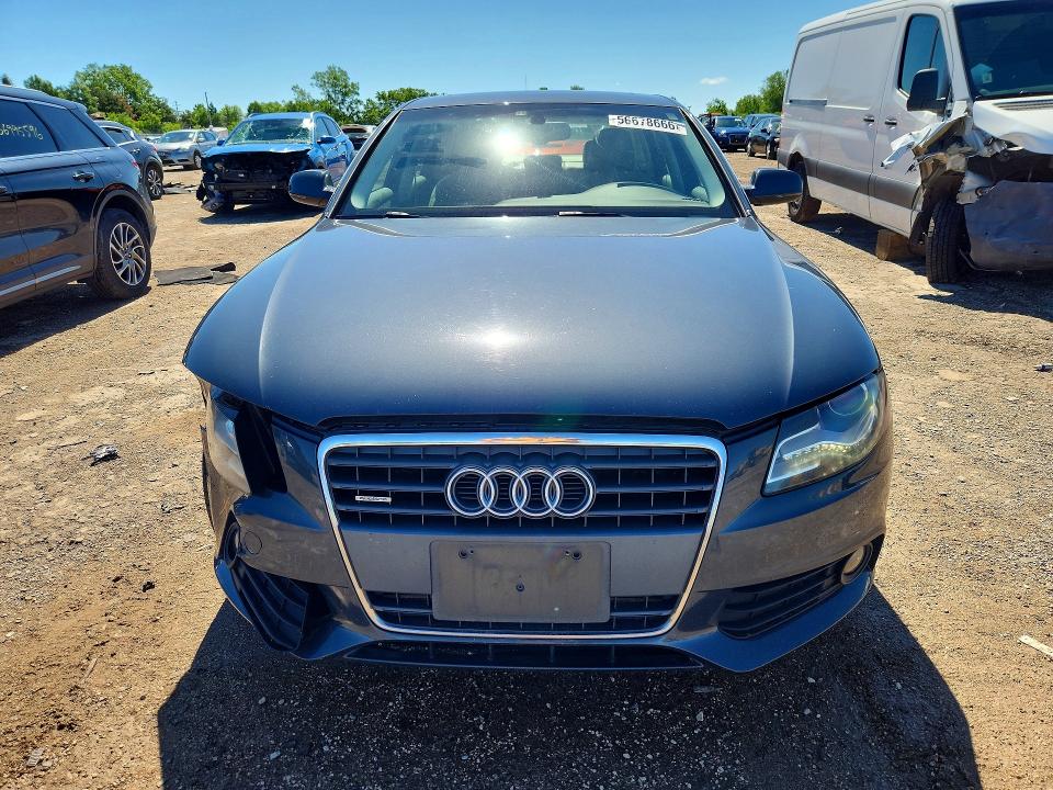 2011 Audi A4 VIN WAUFFAFL5BN005584 COPART salvage auction — FRONT END, Il - Salvage Certificate, sold $800 on 2026-07-14 (photo 5)