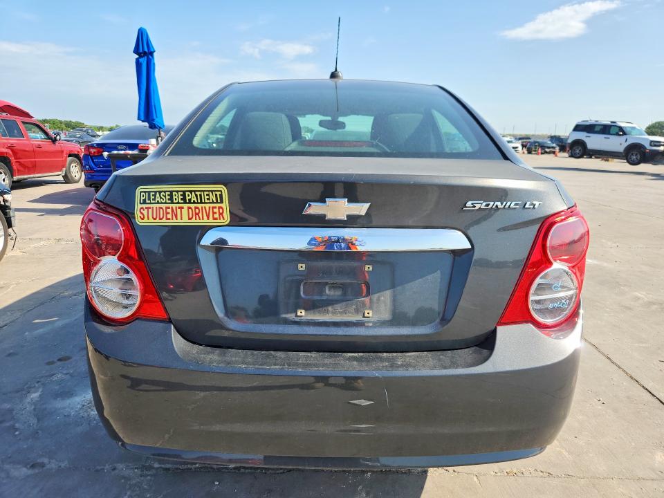 2016 Chevrolet SONIC VIN 1G1JC5SG7G4148810 COPART salvage auction — MECHANICAL, Tx - Certificate Of Title, sold $225 on 2026-07-02 (photo 6)