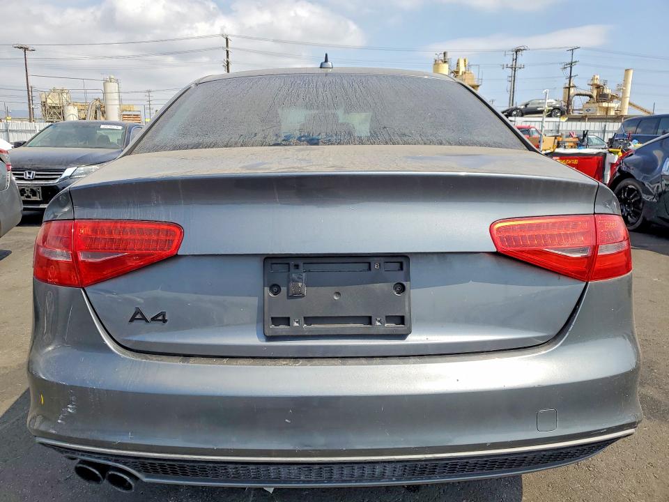 2015 Audi A4 VIN WAUAFAFL0FN034295 COPART salvage auction — FRONT END, Tx - Dis/Dlr/Exp Only Clean Title, sold $450 on 2026-07-22 (photo 6)