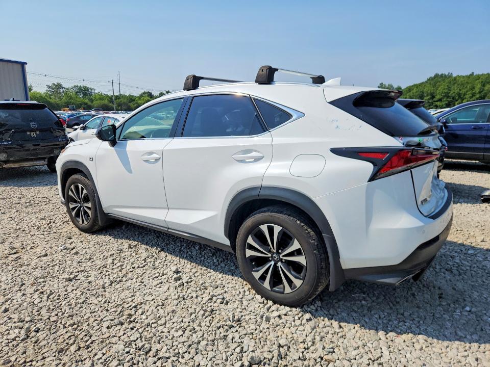 2020 Lexus Nx VIN JTJSARDZ7L5015361 COPART salvage auction — REAR END, Ma - Cert Of Title-Salvage, sold $10,600 on 2026-07-10 (photo 2)