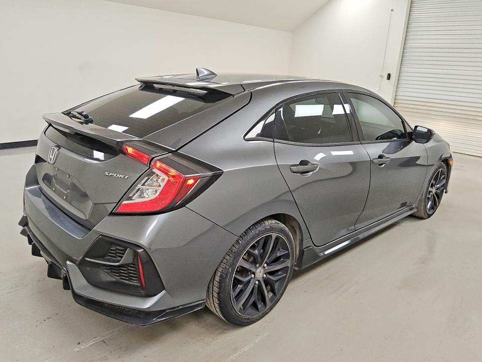2020 Honda Civic VIN SHHFK7H40LU206539 COPART salvage auction — MECHANICAL, TX - CERTIFICATE OF TITLE, sold $9,200 on 2026-07-28 (photo 3)