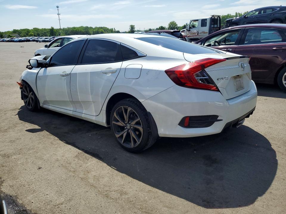 2019 Honda Civic VIN 2HGFC2F87KH592443 COPART salvage auction — ALL OVER, Sc - Salvage Title, sold $125 on 2026-07-28 (photo 2)