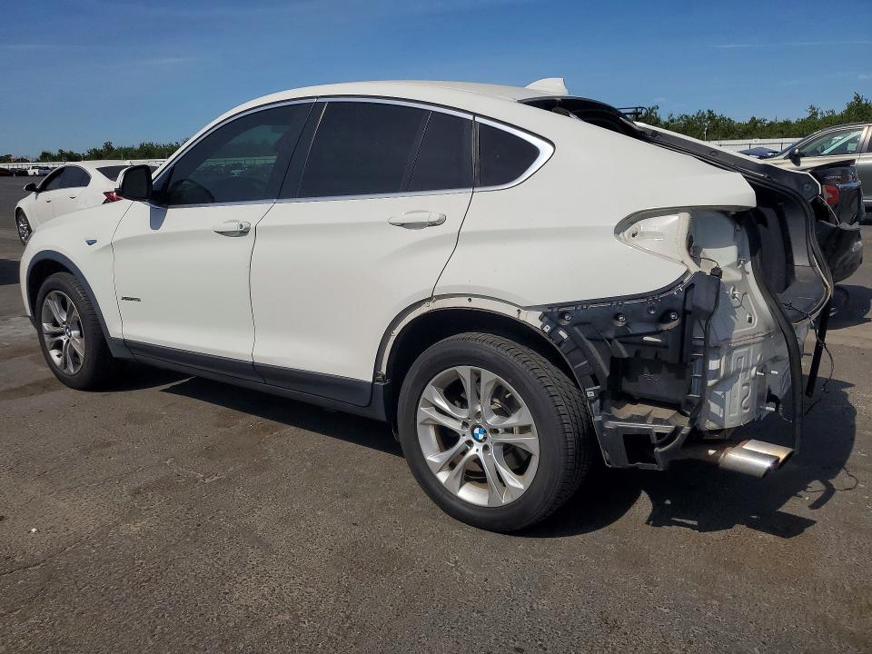 2015 BMW X4 VIN 5UXXW3C54F0F89201 COPART salvage auction — REAR END, Ca - Salvage Certificate, sold $2,950 on 2026-07-16 (photo 2)