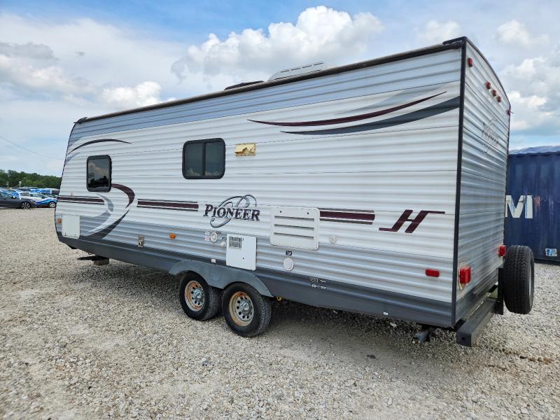 2015 Heartland Pioneer VIN 5SFPB2626FE289181 COPART salvage auction — HAIL, MO - CERTIFICATE OF TITLE, sold $3,850 on 2026-07-14 (photo 3)