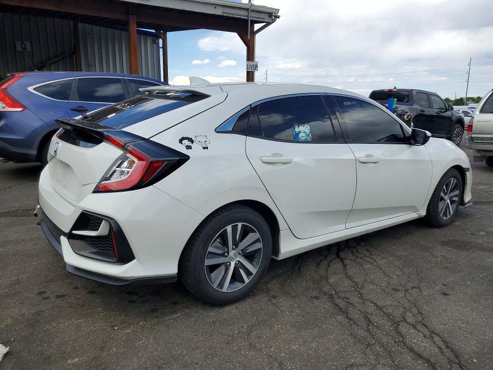 2020 Honda Civic VIN SHHFK7H39LU211620 COPART salvage auction — SIDE, CO - PUBLIC - SALVAGE TITLE (P), sold $3,650 on 2026-07-28 (photo 3)