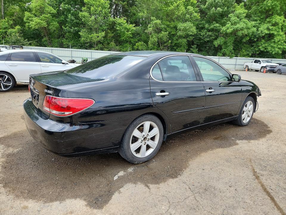 2005 Lexus ES VIN JTHBA30G555110569 COPART salvage auction — FRONT END, La - Cert Of Title-Salvage, sold $600 on 2026-07-16 (photo 3)