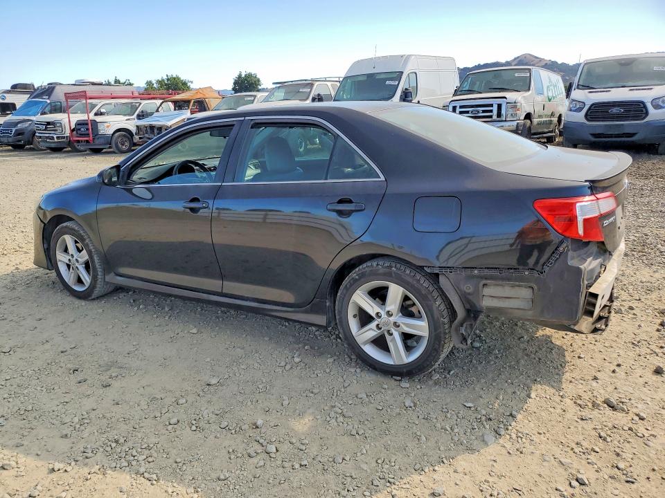 2012 Toyota Camry VIN 4T1BF1FK7CU192953 COPART salvage auction — REAR END, Ca - Salvage Certificate, sold $2,200 on 2026-07-02 (photo 2)