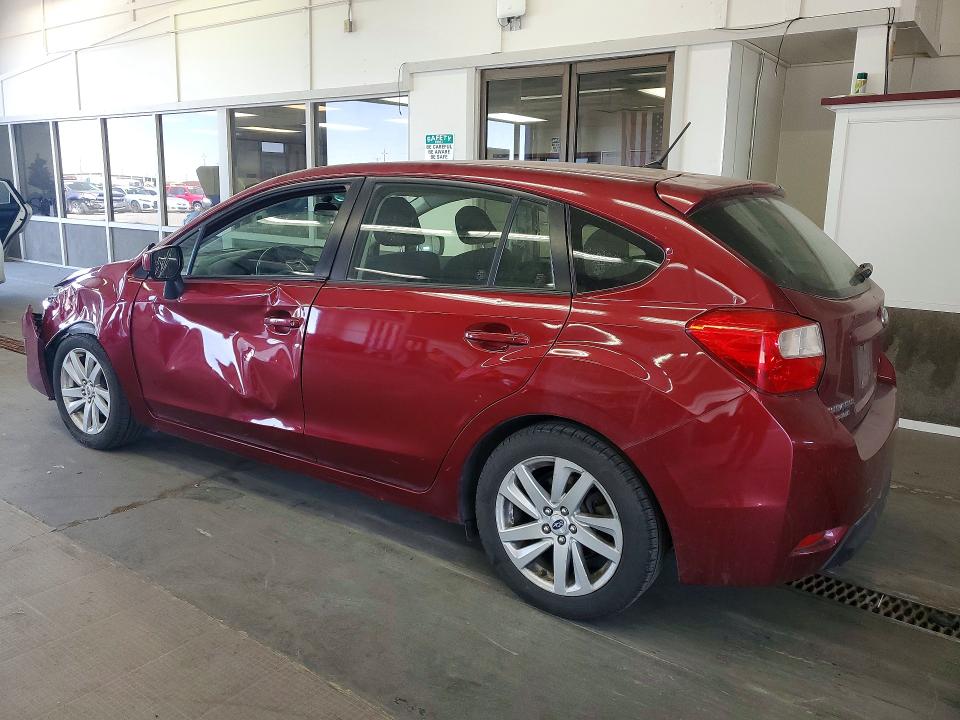 2015 Subaru VIN JF1GPAC62FH262585 COPART salvage auction — FRONT END, Wa - Bill Of Sale, sold $1,000 on 2026-07-06 (photo 2)