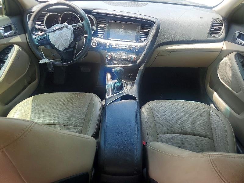 2014 Kia Optima VIN 5XXGN4A71EG266815 COPART salvage auction — FRONT END, Salvage Title, sold $600 on 2026-07-15 (photo 8)