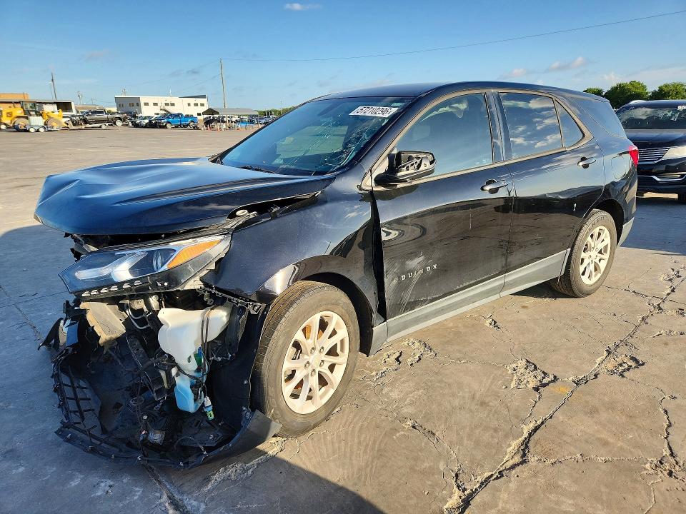2018 Chevrolet VIN 3GNAXHEVXJL387882 COPART salvage auction — FRONT END, Tx - Certificate Of Title, sold $2,650 on 2026-07-09 (photo 1)