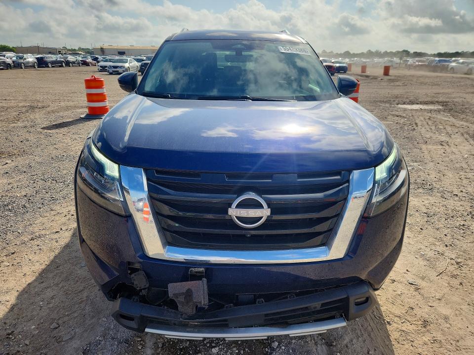 2024 Nissan Pathfinder VIN 5N1DR3CCXRC229811 COPART salvage auction — FRONT END, Id - Cert Of Title -Rebuilt Salvage (P), sold $19,300 on 2026-07-09 (photo 5)