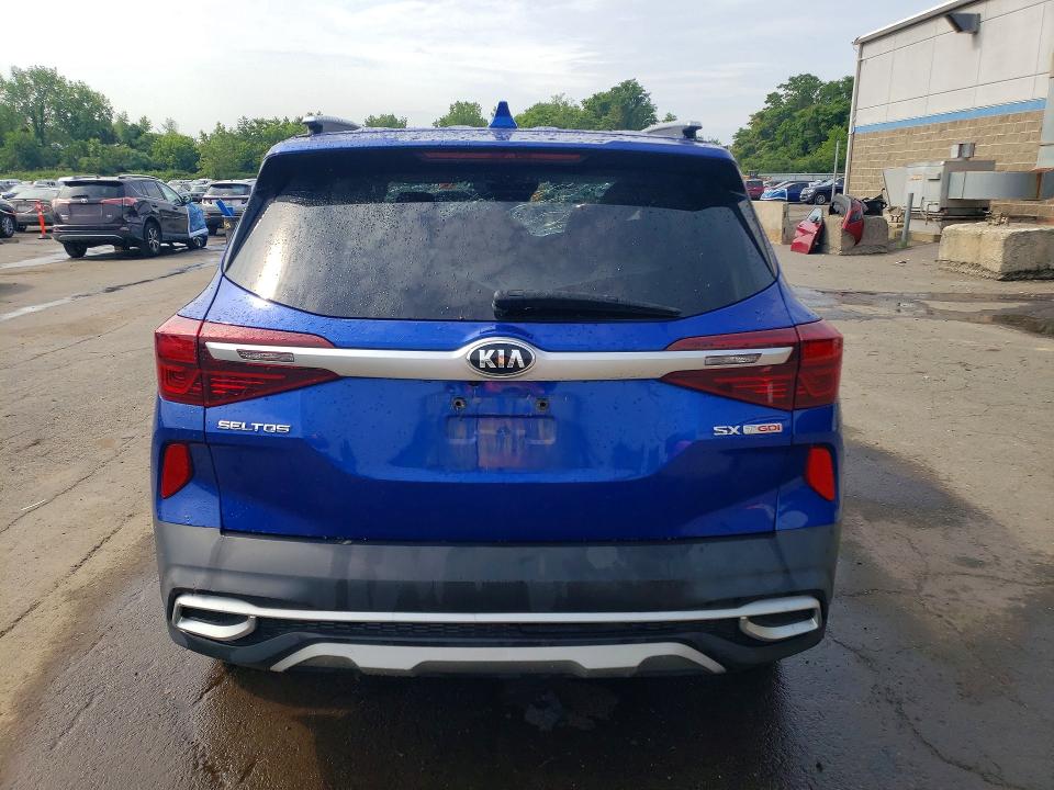 2021 Kia Seltos VIN KNDETCA26M7151629 COPART salvage auction — FRONT END, Ct - Cert Of Title-Salvage, sold $2,050 on 2026-07-31 (photo 6)