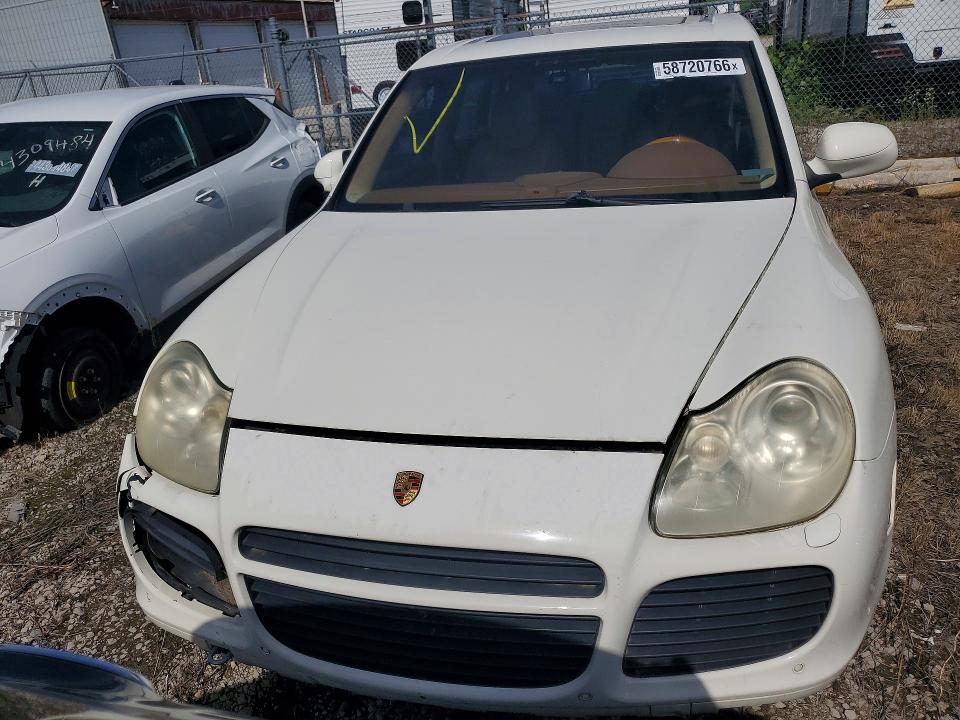 2004 Porsche Cayenne VIN WP1AC29P24LA92447 COPART salvage auction — FRONT END, Il - Certificate Of Title, sold $400 on 2026-07-27 (photo 5)
