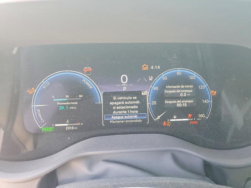 2025 Toyota Sienna VIN 5TDESKFC9SS206110 COPART salvage auction — REAR END, Nm - Cert Of Title-Salvage, sold $9,200 on 2026-07-24 (photo 9)