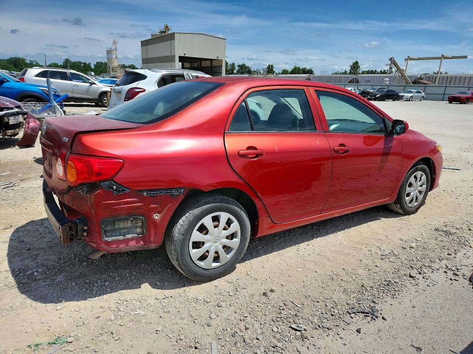 2010 Toyota Corolla VIN JTDBU4EEXA9115839 COPART salvage auction — REAR END, KS - CERT OF TITLE-SALVAGE, sold $1,800 on 2026-07-14 (photo 3)