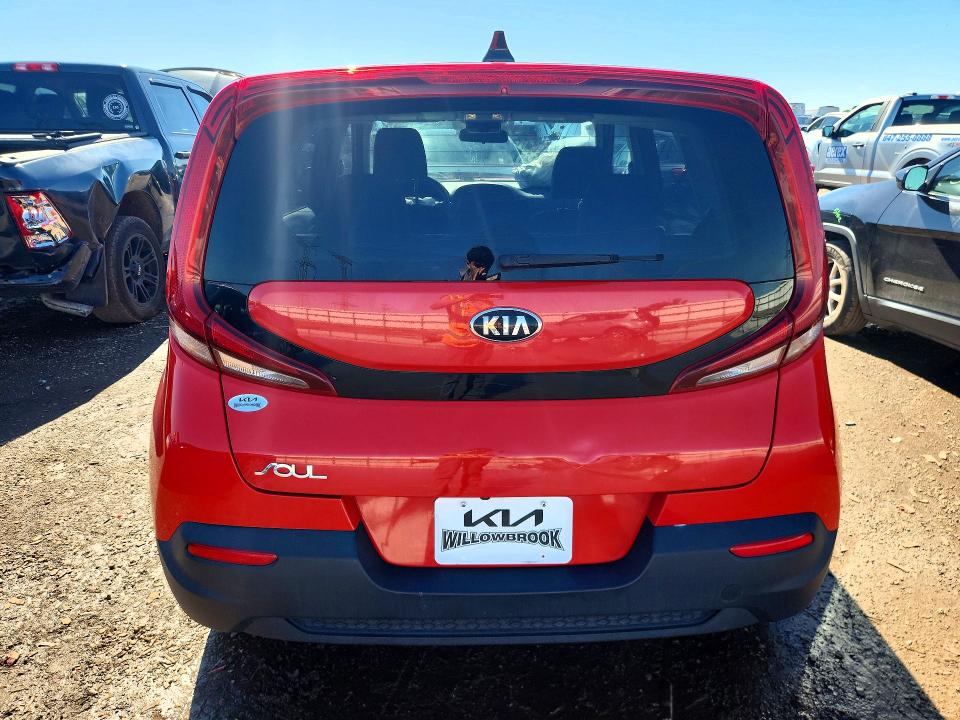 2021 Kia Soul VIN KNDJ23AU2M7759750 COPART salvage auction — FRONT END, Il - Salvage Certificate, sold $1,200 on 2026-07-28 (photo 6)
