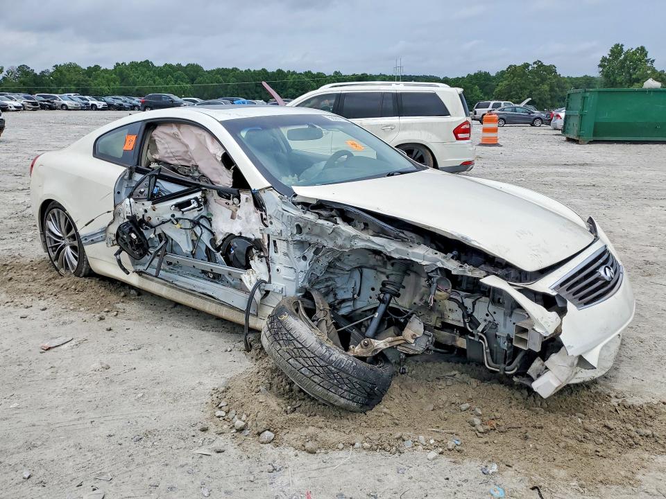 2013 Infiniti G VIN JN1CV6EK4DM923918 COPART salvage auction — FRONT END, Ga - Cert Of Title-Salvage, sold $300 on 2026-07-06 (photo 4)