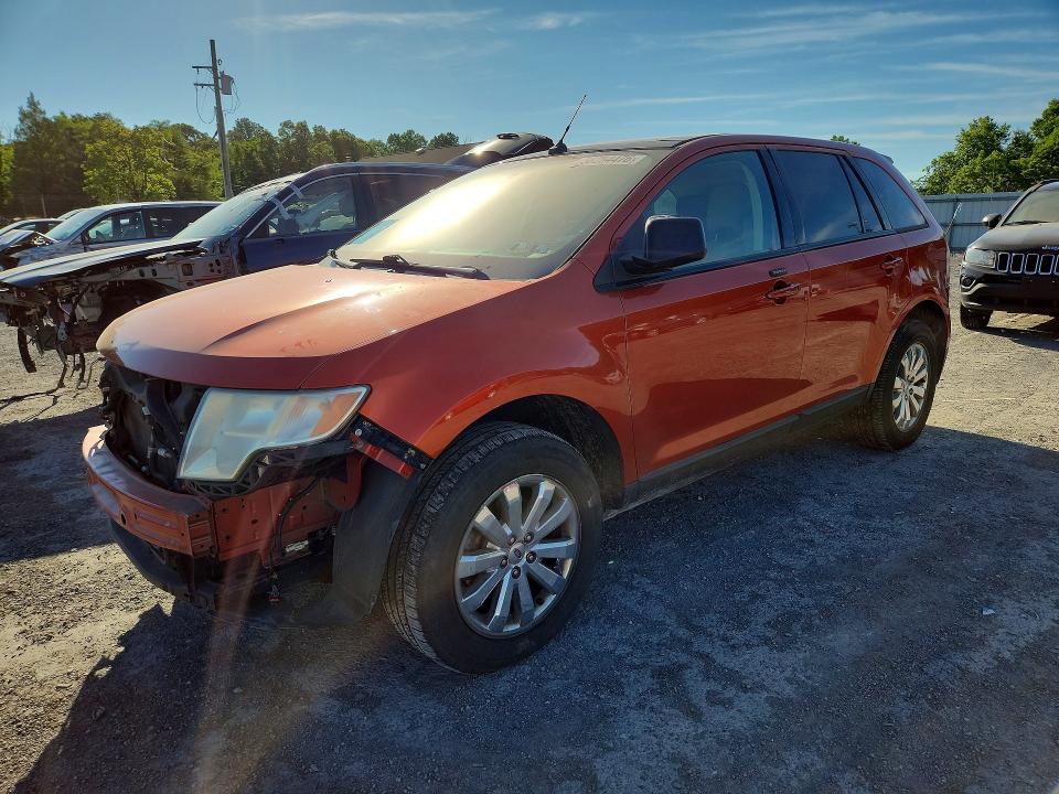 2007 Ford Edge VIN 2FMDK49C57BB25404 COPART salvage auction — FRONT END, Pa - Certificate Of Salvage, sold $825 on 2026-07-02 (photo 1)