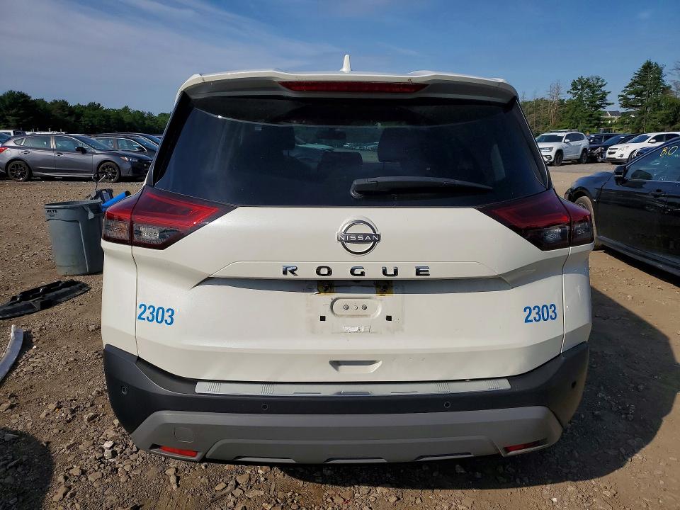 2023 Nissan Rogue VIN JN8BT3BB2PW475869 COPART salvage auction — FRONT END, Md - Cert Of Salvage < 75% Damage, sold $6,300 on 2026-07-20 (photo 6)