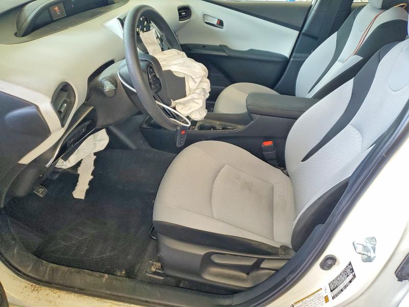 2019 Toyota Prius VIN JTDKARFUXK3096404 COPART salvage auction — FRONT END, Pa - Certificate Of Salvage, sold $3,300 on 2026-07-08 (photo 7)