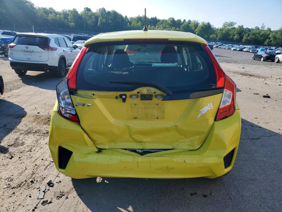 2016 Honda Fit VIN JHMGK5H5XGX002893 COPART salvage auction — REAR END, Pa - Certificate Of Salvage, sold $1,250 on 2026-07-15 (photo 6)