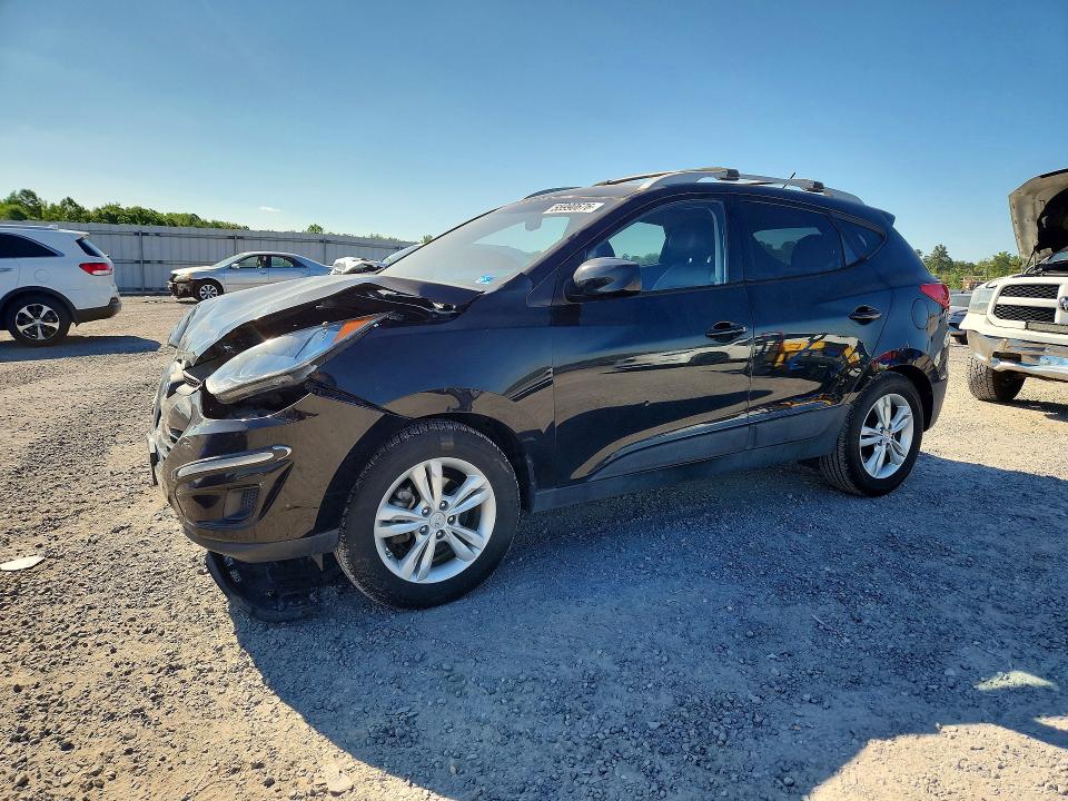 2011 Hyundai Tucson VIN KM8JUCAC7BU225722 COPART salvage auction — FRONT END, Va - Certificate Of Title, sold $1,400 on 2026-07-08 (photo 1)