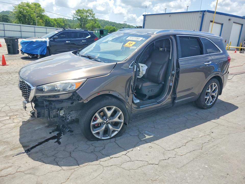 2019 Kia Sorento VIN 5XYPK4A52KG453205 COPART salvage auction — FRONT END, Salvage Title, sold $150 on 2026-07-27 (photo 1)