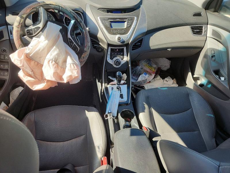 2012 Hyundai Elantra VIN KMHDH4AE0CU377061 COPART salvage auction — FRONT END, UT - SALVAGE CERTIFICATE, sold $375 on 2026-07-24 (photo 8)