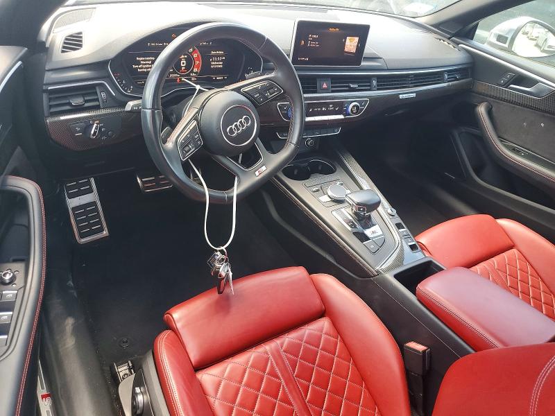2018 Audi VIN WAUY4GF51JN002814 COPART salvage auction — MECHANICAL, Ma - Cert Of Title-Salvage, sold $7,200 on 2026-07-23 (photo 8)