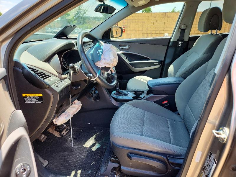 2015 Hyundai Santa fe VIN 5XYZT3LB5FG303761 COPART salvage auction — FRONT END, Sc - Cert Of Title-Salvage, sold $500 on 2026-07-31 (photo 7)