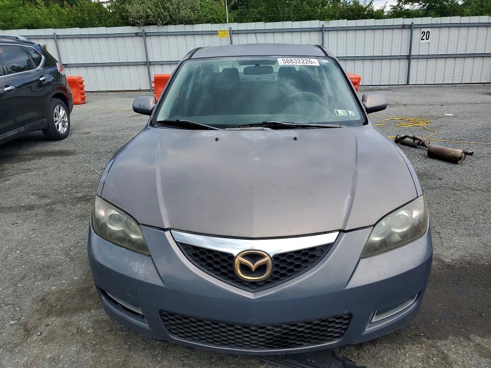 2007 Mazda 3 VIN JM1BK32F271640561 COPART salvage auction — MINOR DENT/SCRATCHES, Pa - Non Public Clean Title, sold $375 on 2026-07-21 (photo 5)