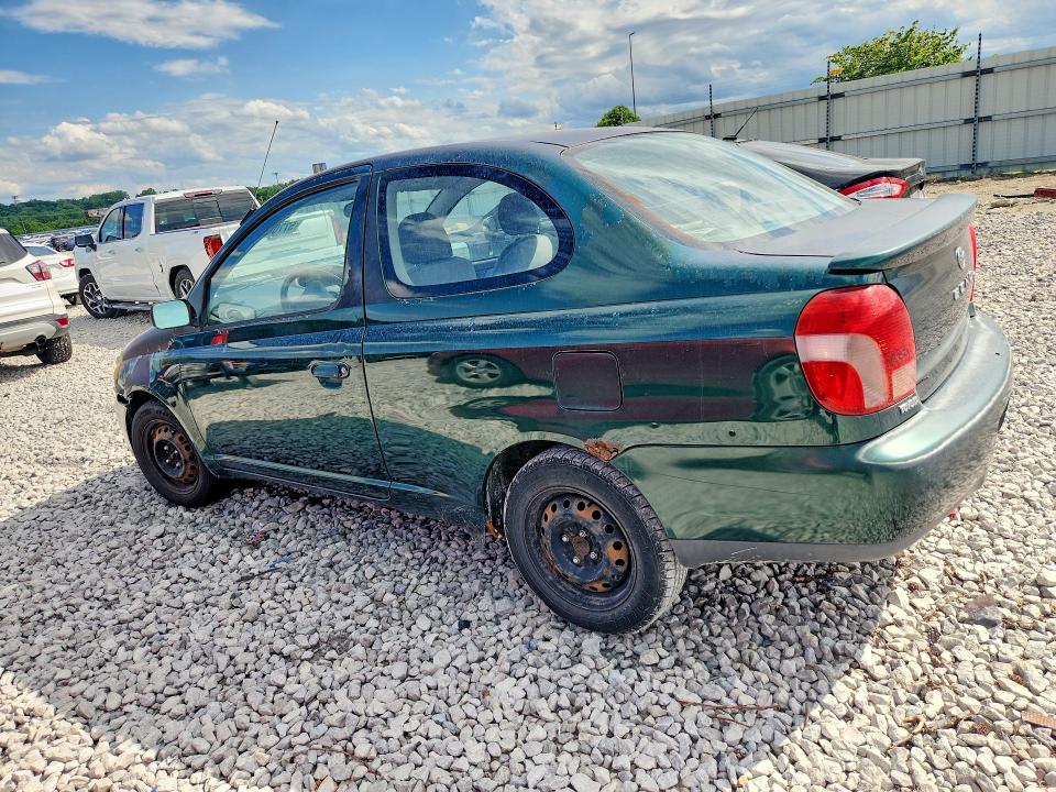 2001 Toyota Echo VIN JTDAT123510189965 COPART salvage auction — FRONT END, Mo - Duplicate Title, sold $200 on 2026-07-06 (photo 2)
