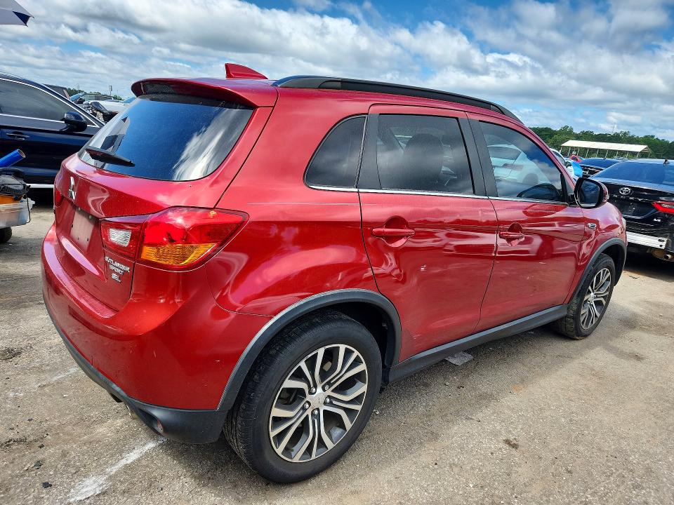 2017 Mitsubishi Outlander sport VIN JA4AP4AW2HZ061927 COPART salvage auction — SIDE, GA - CERT OF TITLE-SALVAGE, sold $325 on 2026-07-28 (photo 3)