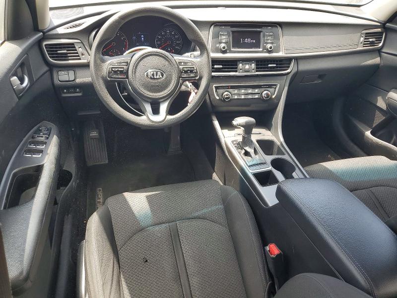 2016 Kia Optima VIN KNAGT4L39G5103348 COPART salvage auction — MECHANICAL, Ca - Cert Of Title-Salvaged, sold $1,350 on 2026-07-17 (photo 8)