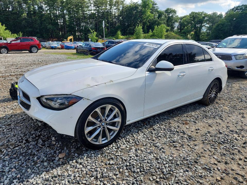 2023 Mercedes-benz C-klasse VIN W1KAF4HB4PR138510 COPART salvage auction — FRONT END, In - Certificate Of Title, sold $16,500 on 2026-07-08 (photo 1)